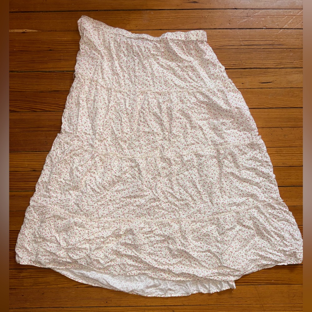 Boho Floral Skirt